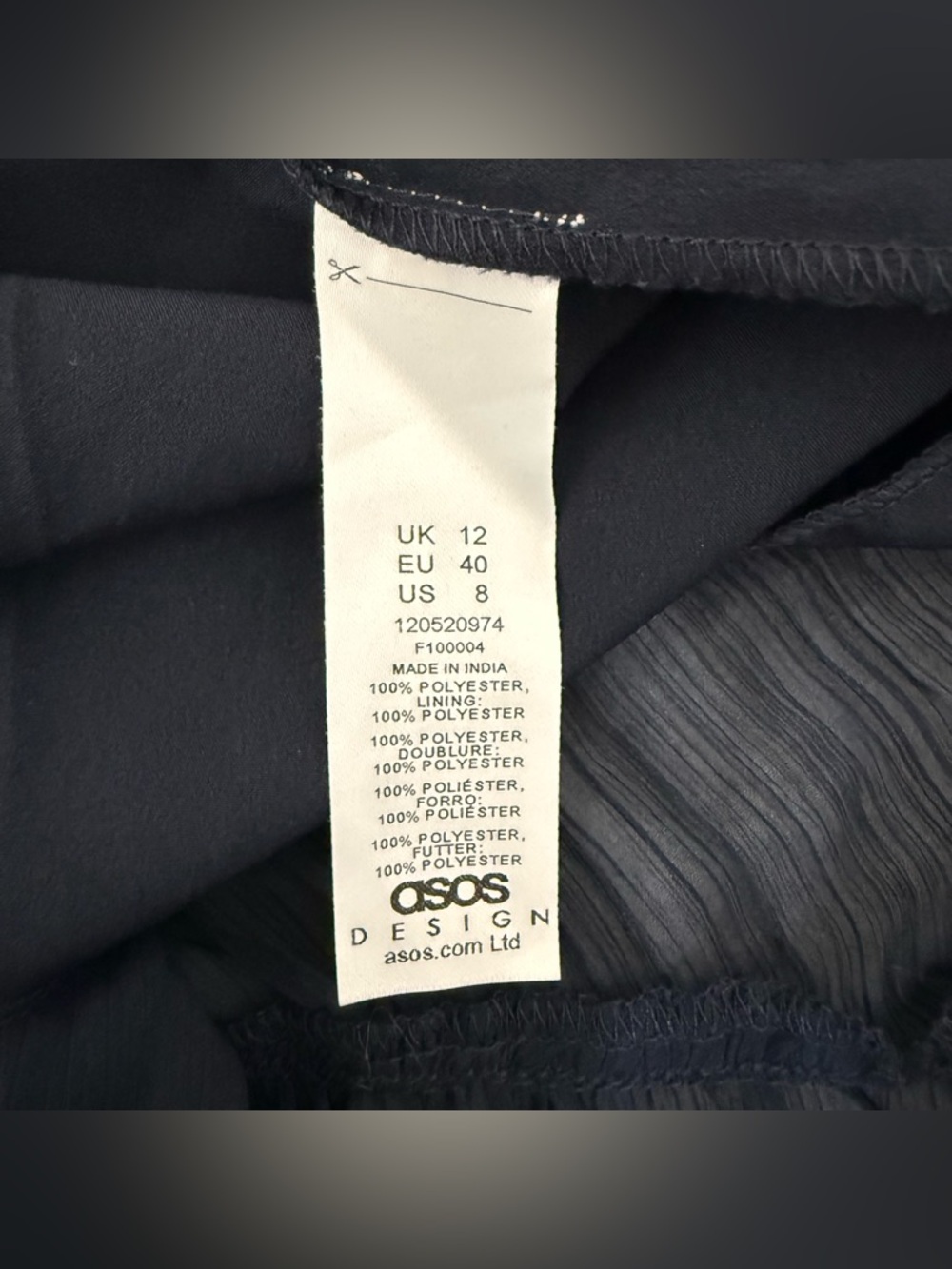 ASOS DESIGN Mushroom Dress size 8 - Picture 15 of 16